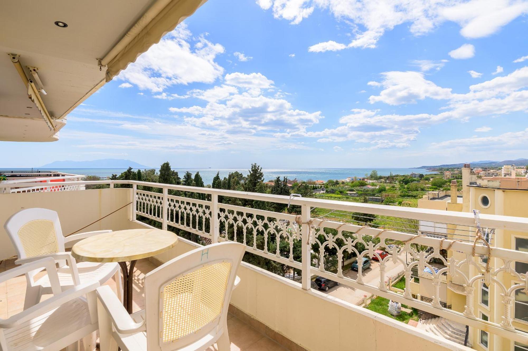 Sea View Apartment Nea Chili Екстер'єр фото